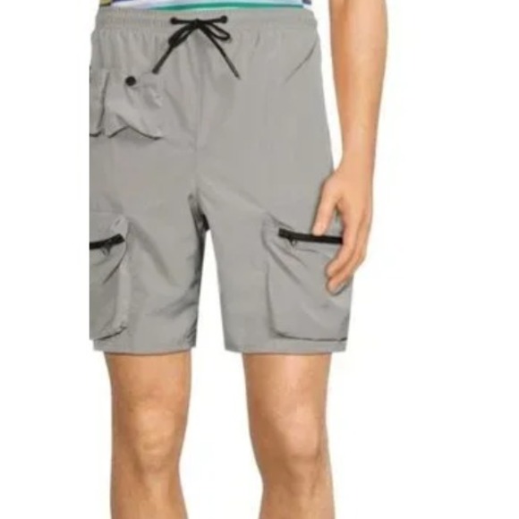 American Stitch Other - American Stitch Utility Nylon Shorts Size XXL  Multi Pockets NWT 9" Inseam Green
